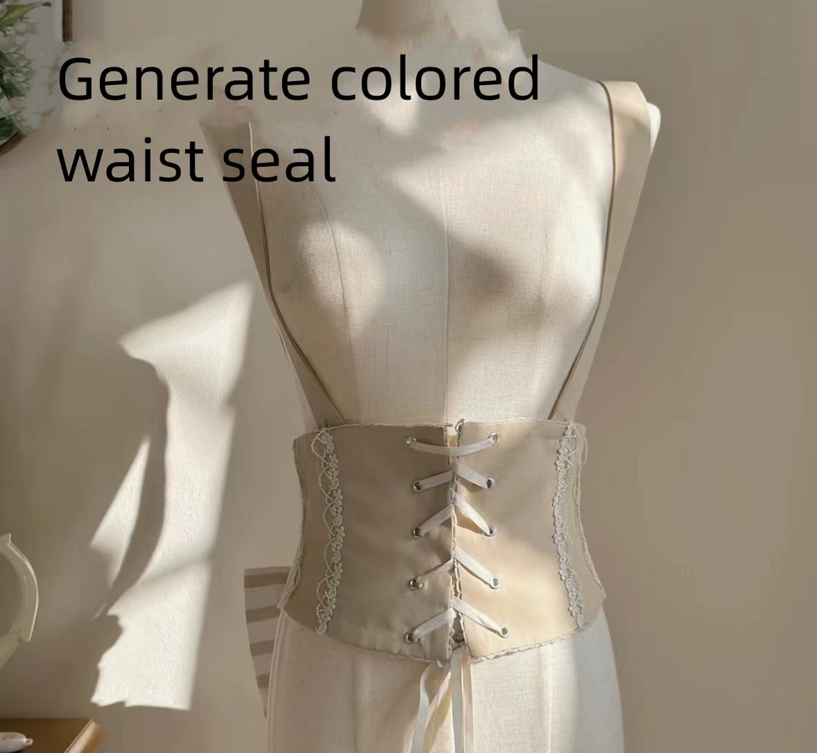 Uncle's Workshop - Ouji Lolita Shirt Set Prince Style Bloomers S Ivory waist seal