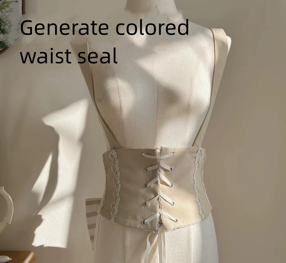 (BFM)Uncle Wall Original~Ouji Lolita Shirt Set Prince Style Bloomers S Ivory waist seal 