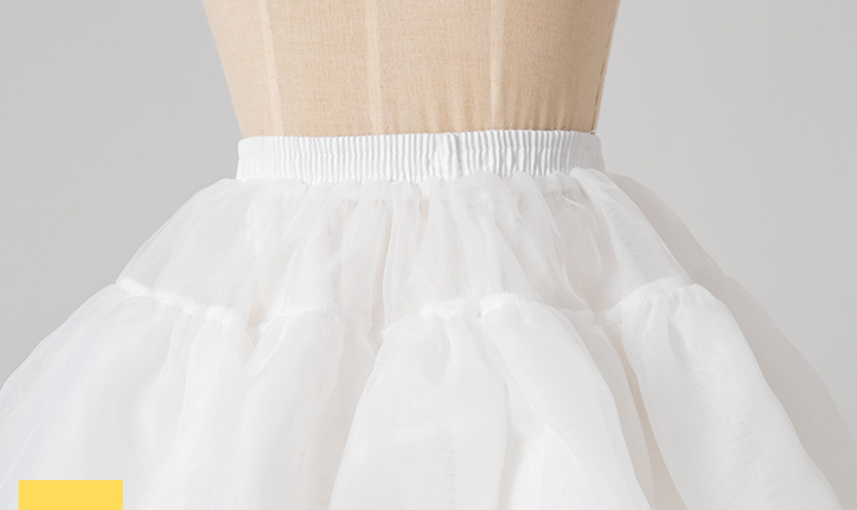 Manyiluo - Daily Puffy - Lolita Boneless Petticoat | 13.8" (35 cm) Length