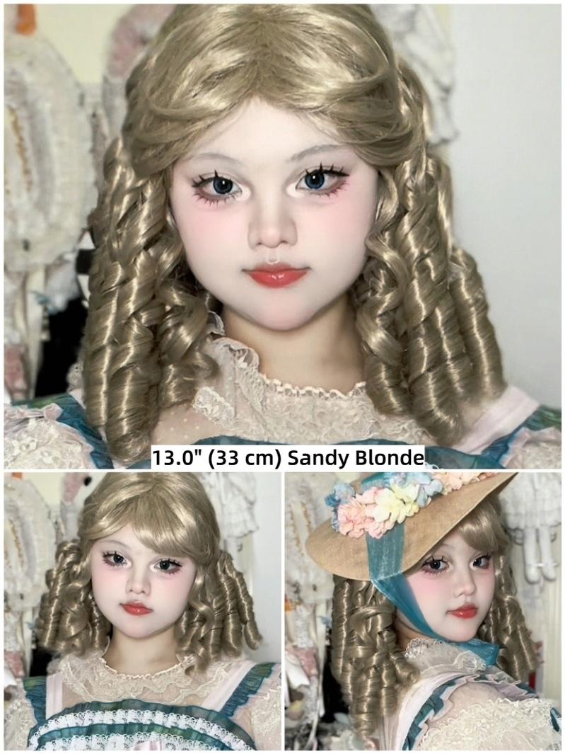 Lolita Roman Roll Wig, Shape-Resistant Fiber 44970:830368