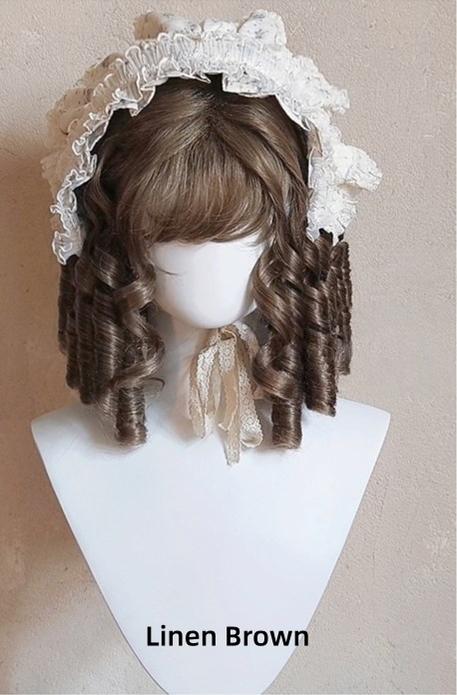 Lolita Roman Roll Wig, Shape-Resistant Fiber 44970:830371