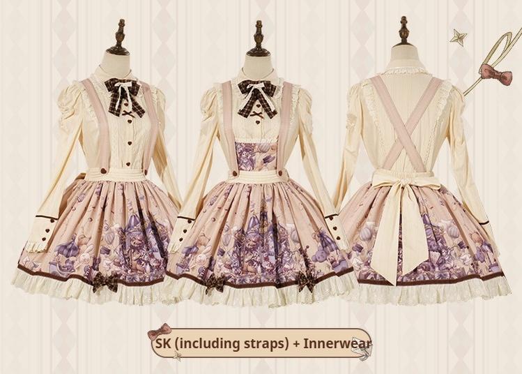 Spireme Cat~Doll Diary~Kawaii Lolita Dress Suit Doll-like Dress