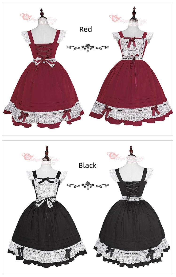Magic Tea Party~Cute Lolita Jumper Dress Multicolors JSK 33726:434320
