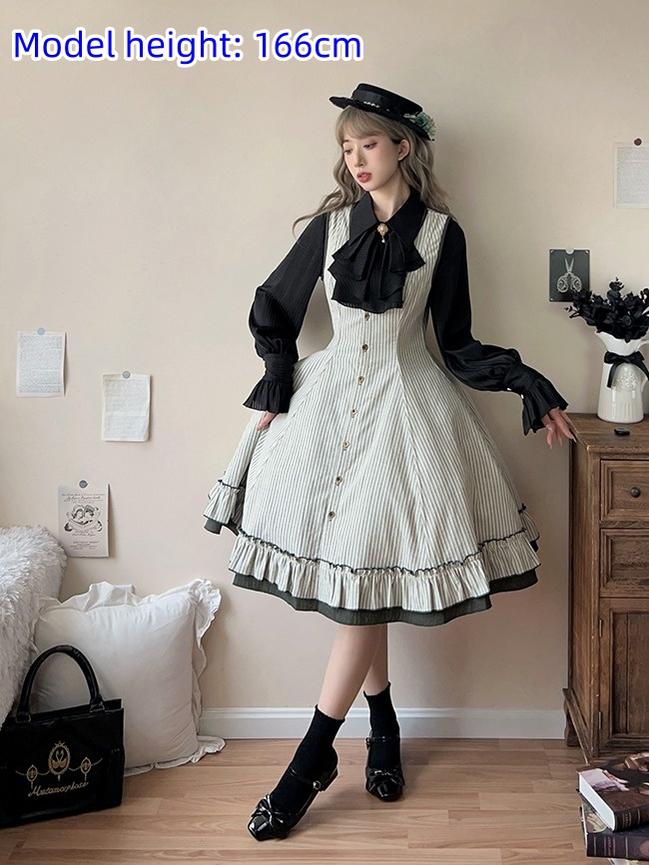 Forest Song~Artemis~ Classic Lolita JSK Double Sided Lolita Dress   