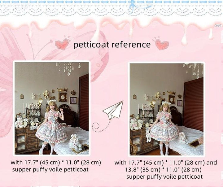 Shattered Lace Dream - Shattered Cat - Cat Printed Kawaii Lolita JSK Dress, Embroidered Sash