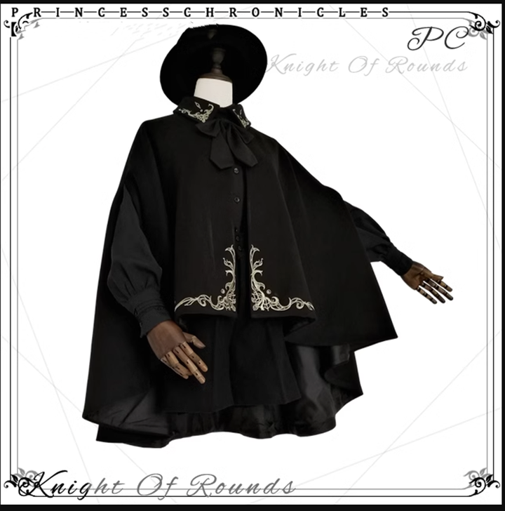 Princess Chronicles~Medieval Prince Embroidered Ouji Cape   