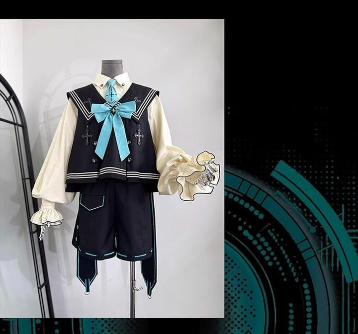 LizBird~Wizard's Guide~Ouji Lolita Suit Prince Lolita Shorts and Vest