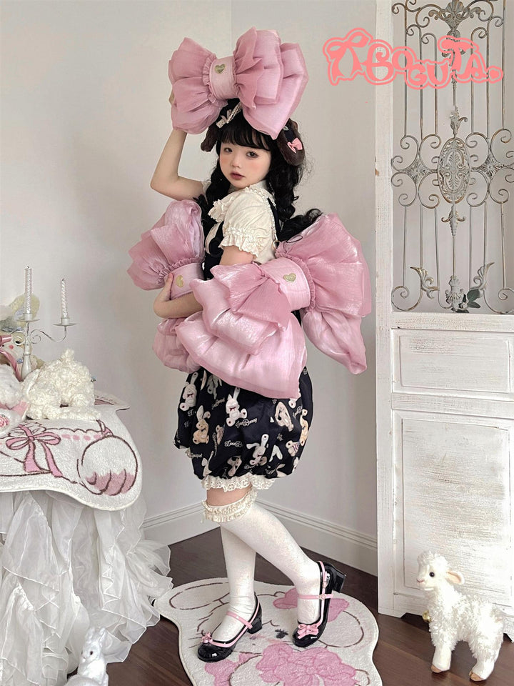 (Buyforme)Boguta~ Satin Butterfly Bow Bag Versatile Elegance Lolita Bag