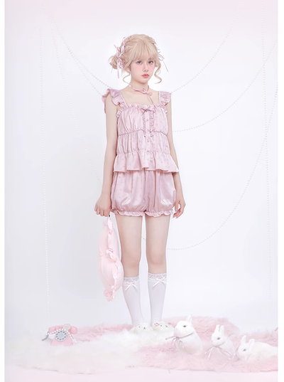 Tan Tuan~Sweet Lolita Pajama Set Multicolors   