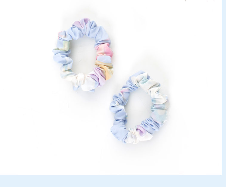 GD Lolita~Sweet Lolita Blue and Purple Headdress blue clips + hair bands  