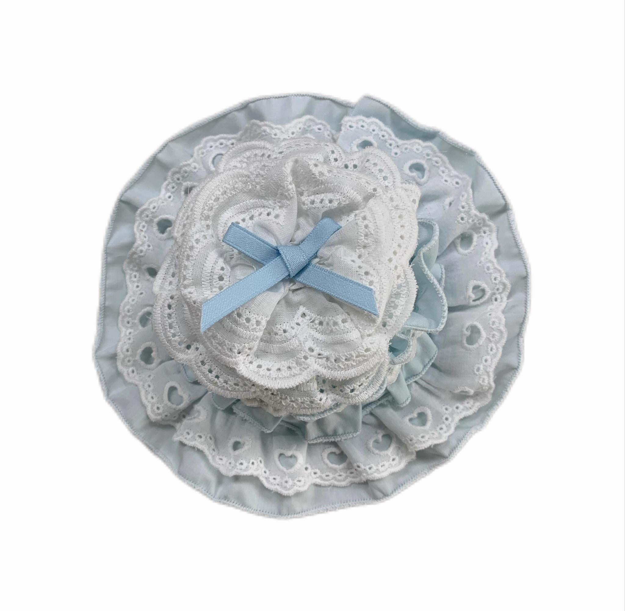 Chubby Cat Diary - Gryza - Plus Size Princess Lolita JSK, Cotton Tiered Ruffles 42467:778841