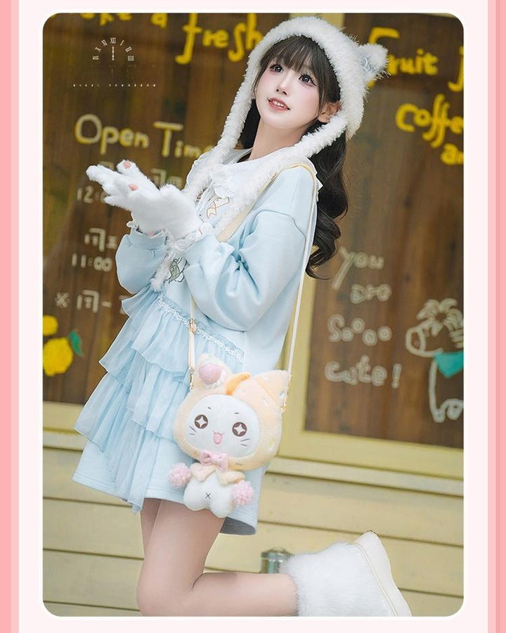 Nikki Tomorrow~Kawaii Lolita Plush Bag Cute Doll Backpack