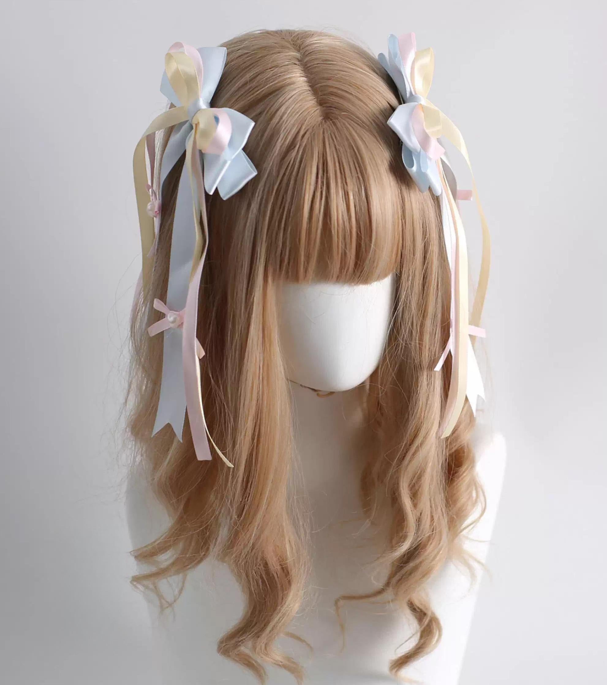 Candy Color Lolita Headdresses, Hair Clips