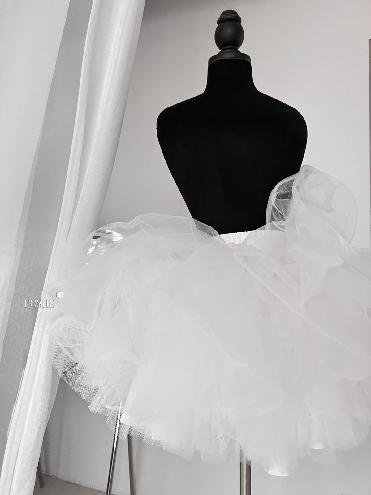 (BFM)PoshePose~Elegant Lolita JSK Dress Princess Dress XS Bustle 