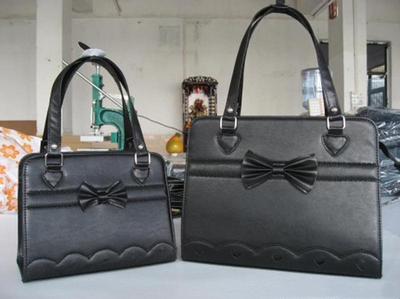Loris - Classical Lolita Bag Single Shoulder Multiple Colors full black
