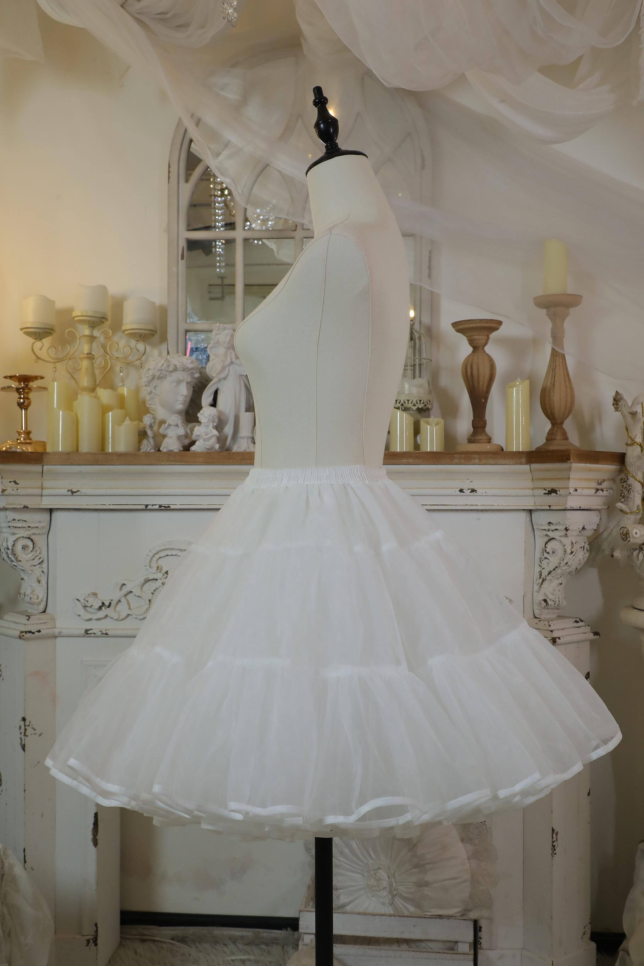 Noloria by 42Lolita - 17.7" (45 cm) Organza Lolita Puffy Petticoat 43718:784199