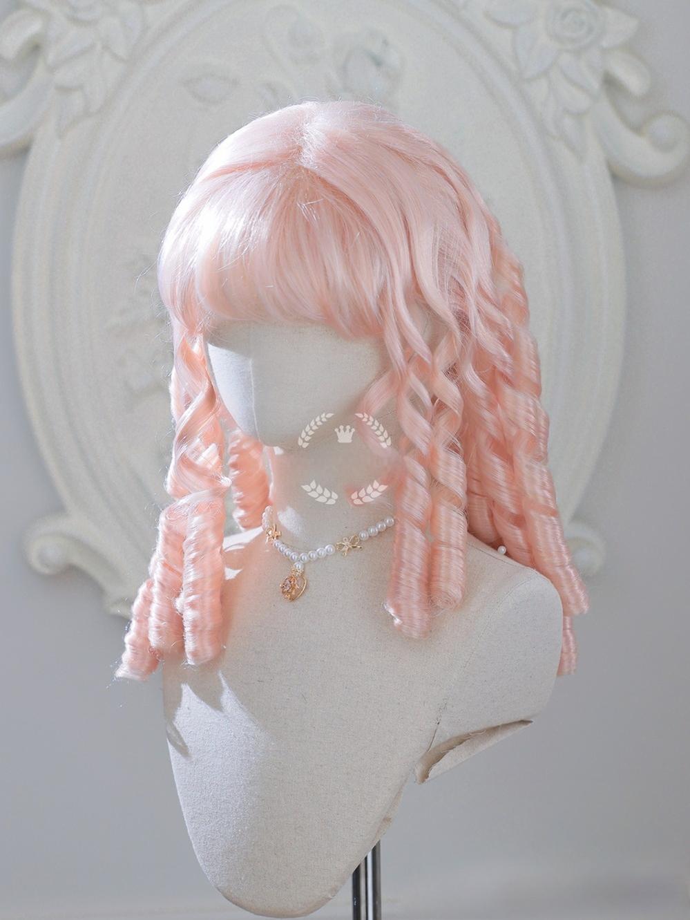 Mabuxi~Retro Lolita Wig Elegant Roman Curls Gorgeous Court Wigs 40472:668852