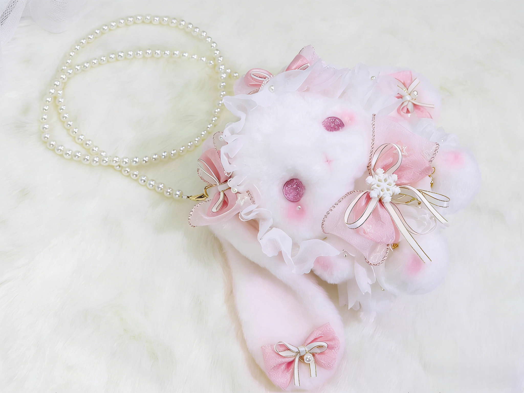 Plush Lolita Bag, Cute Bunny Shape 44456:809602