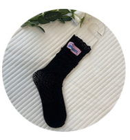WAGUIR~Sweet Lolita Ballet Multi-Colored Lace Socks free size black 
