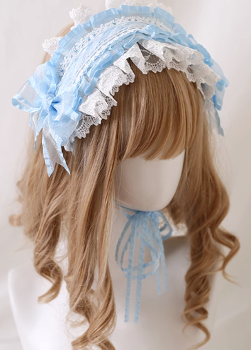 Xiaogui~Mood Limited~Elegant Lolita Bow Lace KC   