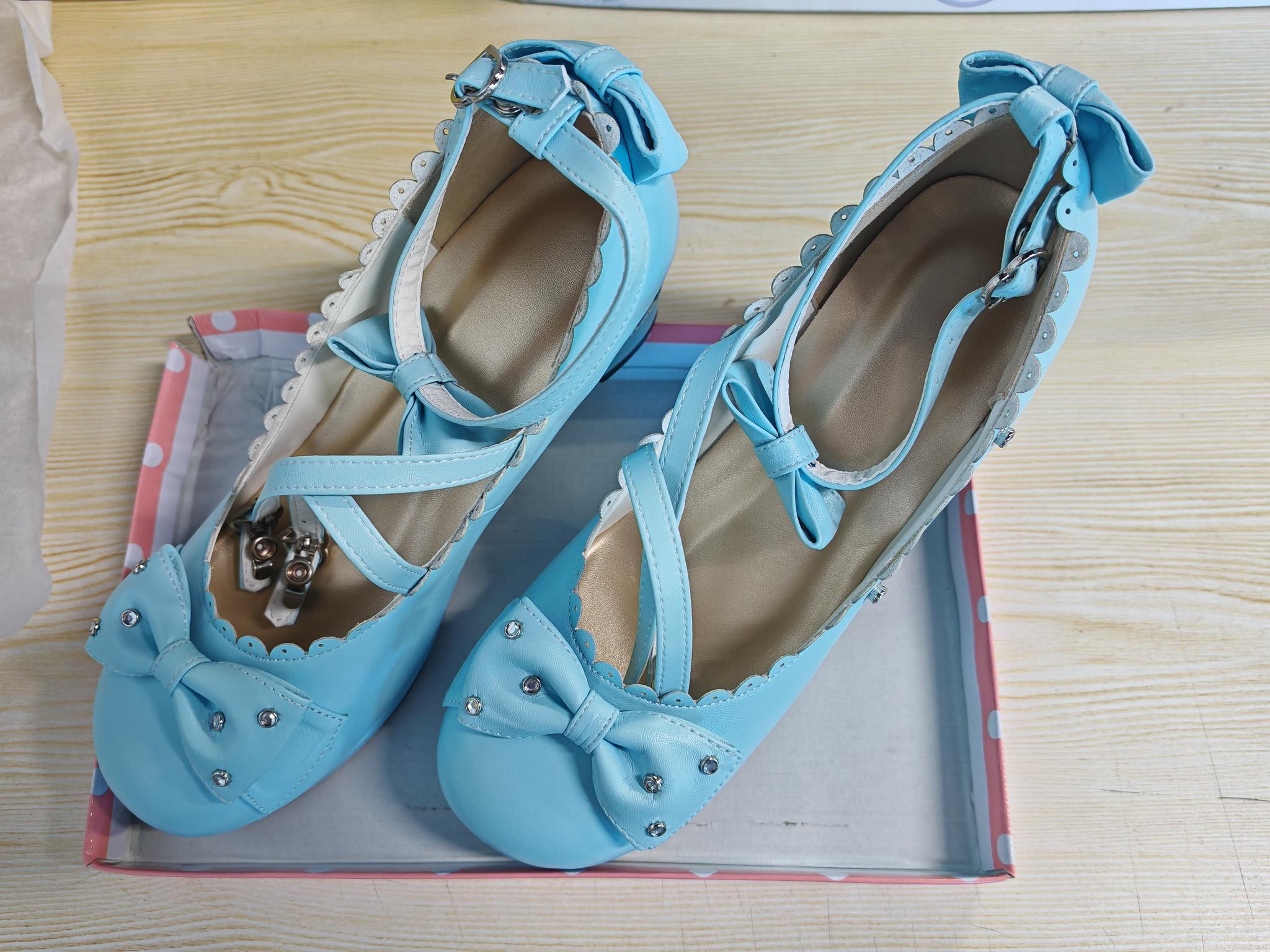 Sosic - Sweet Lolita High Heel Handmade Shoes 12942:776897