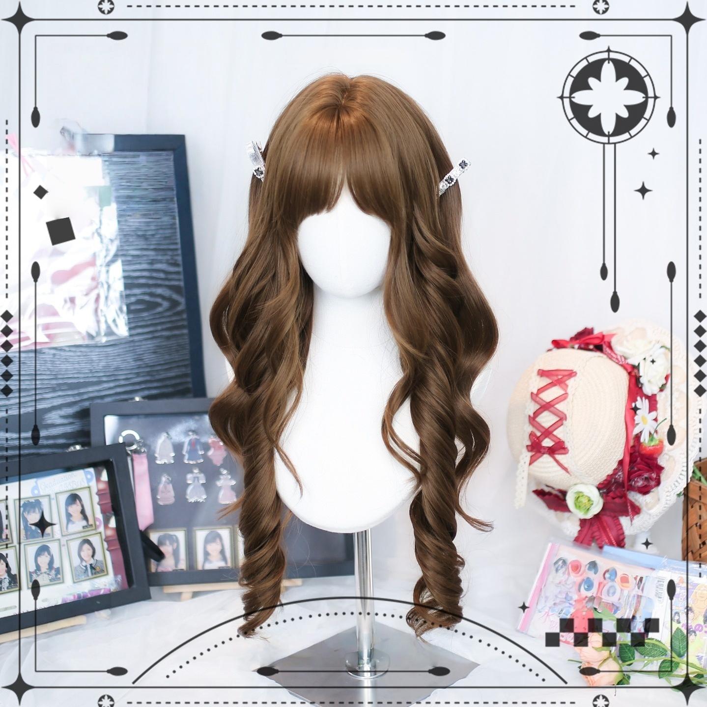 Dalao Home - Dream Threads - Daily Lolita Long Curly Wig 44228:799450