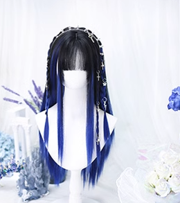 Dalao Home~Place of Return~Natural Lolita Medium Length Straight Wig   