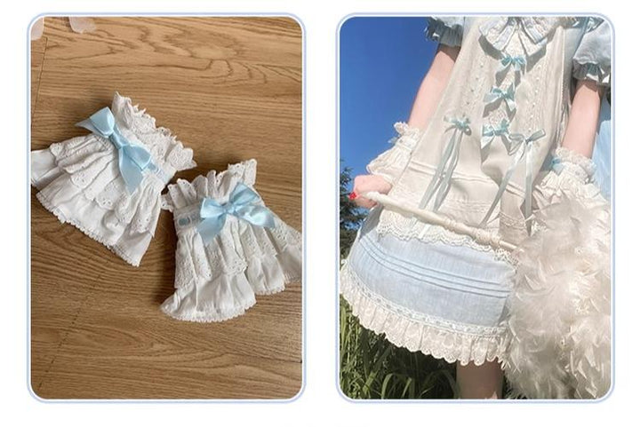 Spireme Cat~Roaming Adventure~Sweet Lolita OP Dress Cute BNT Cuffs S A pair of cuffs 