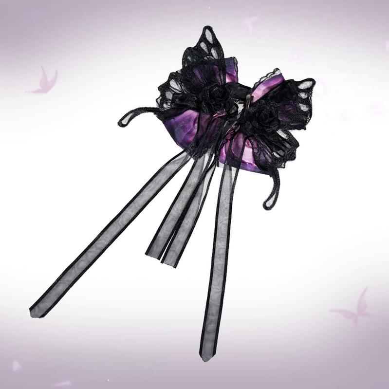 Urtto - Dead Leaf Butterfly - Gothic Lolita Accessories Set (L S) 44353:804506