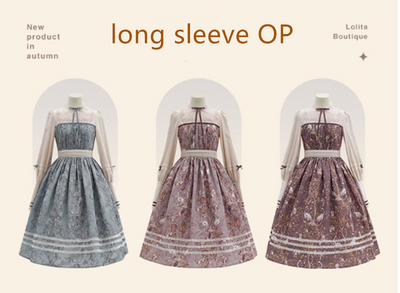 (Buyforme)NyaNya~ Lapland Forest~ Lolita Elegant Vintage Floral JSK OP Dress   