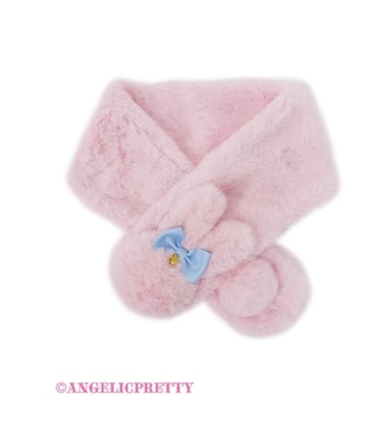 Buy For Me Collections number 11-Ap Scarf (Pink with blue bow)  