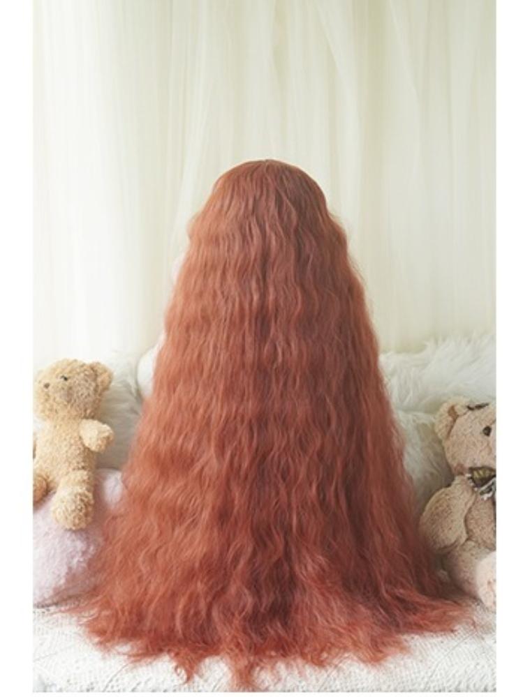 Imperial Tea~Sweet Lolita Wig 80cm Woolly Curls Wig   