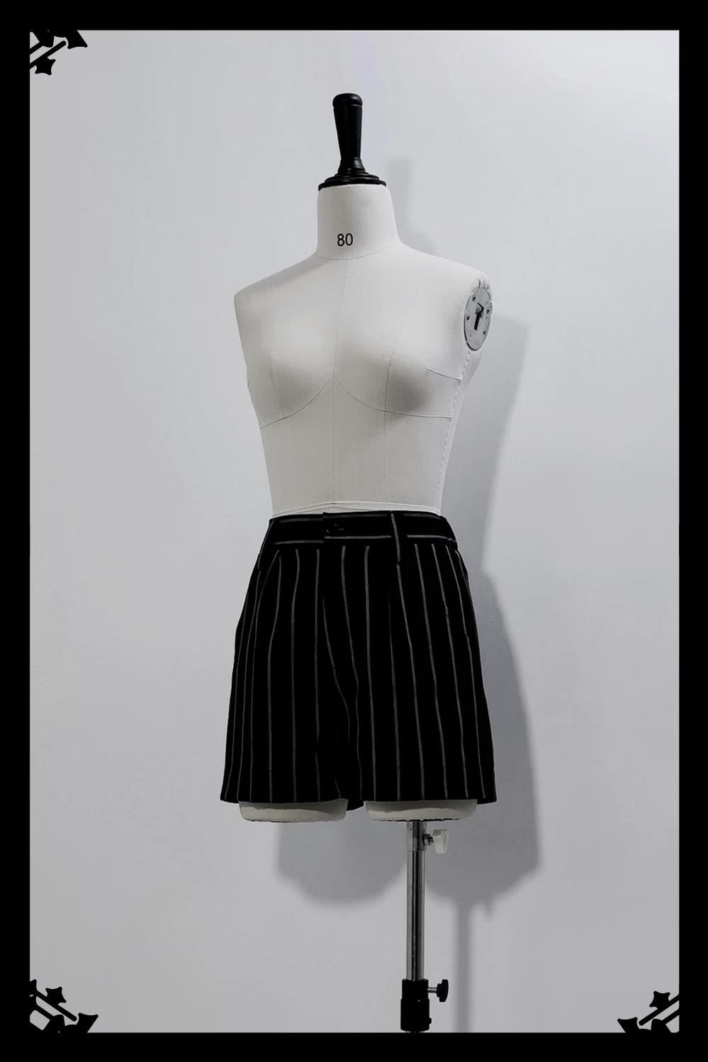 Rabbit Theater - Ouji Lolita Blouse and Waistband Set, Suspender-style (2XL L M S XL) 45982:870573