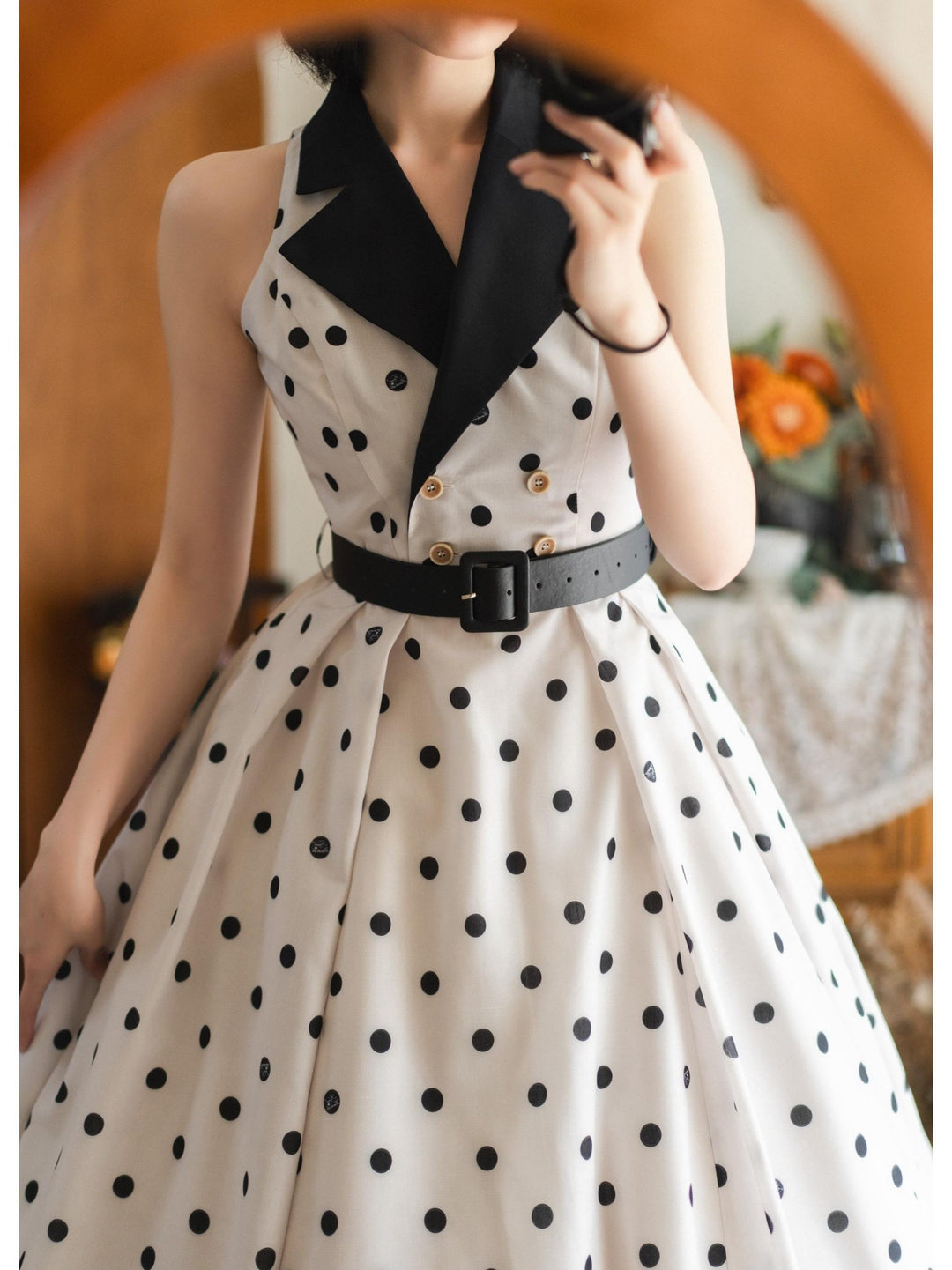 Forest Wardrobe - Afternoon Forest - Vintage Lolita Halter-neck JSK Dress in French Style