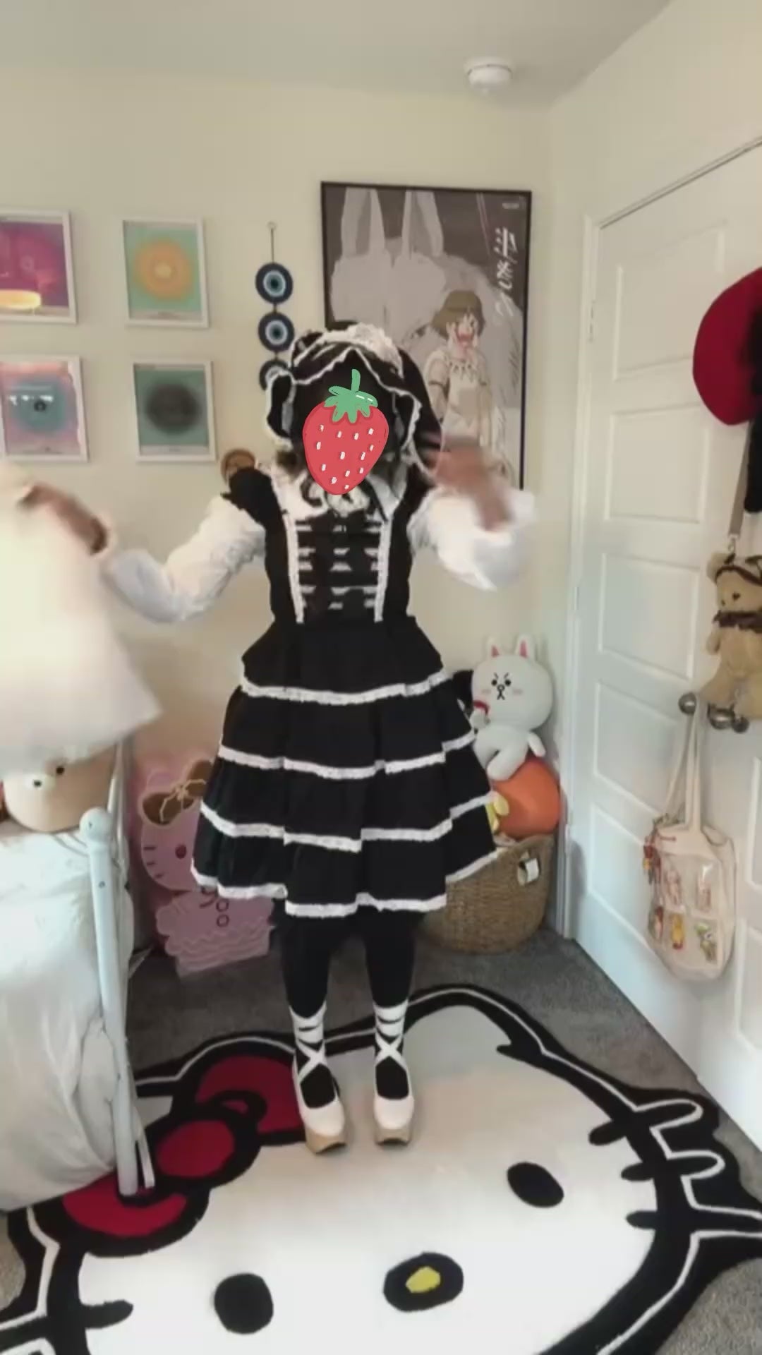 Noloria by 42Lolita - High-Volume White Puffy Lolita Petticoat, 17.7" (45 CM), Cotton Lining