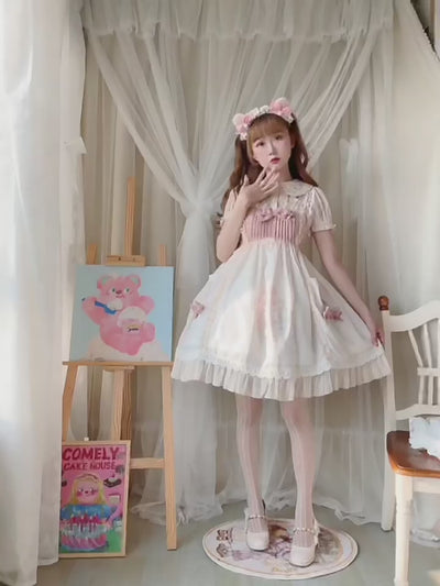 Your Princess~Night Bear Kawaii Lolita Jumper Dress
