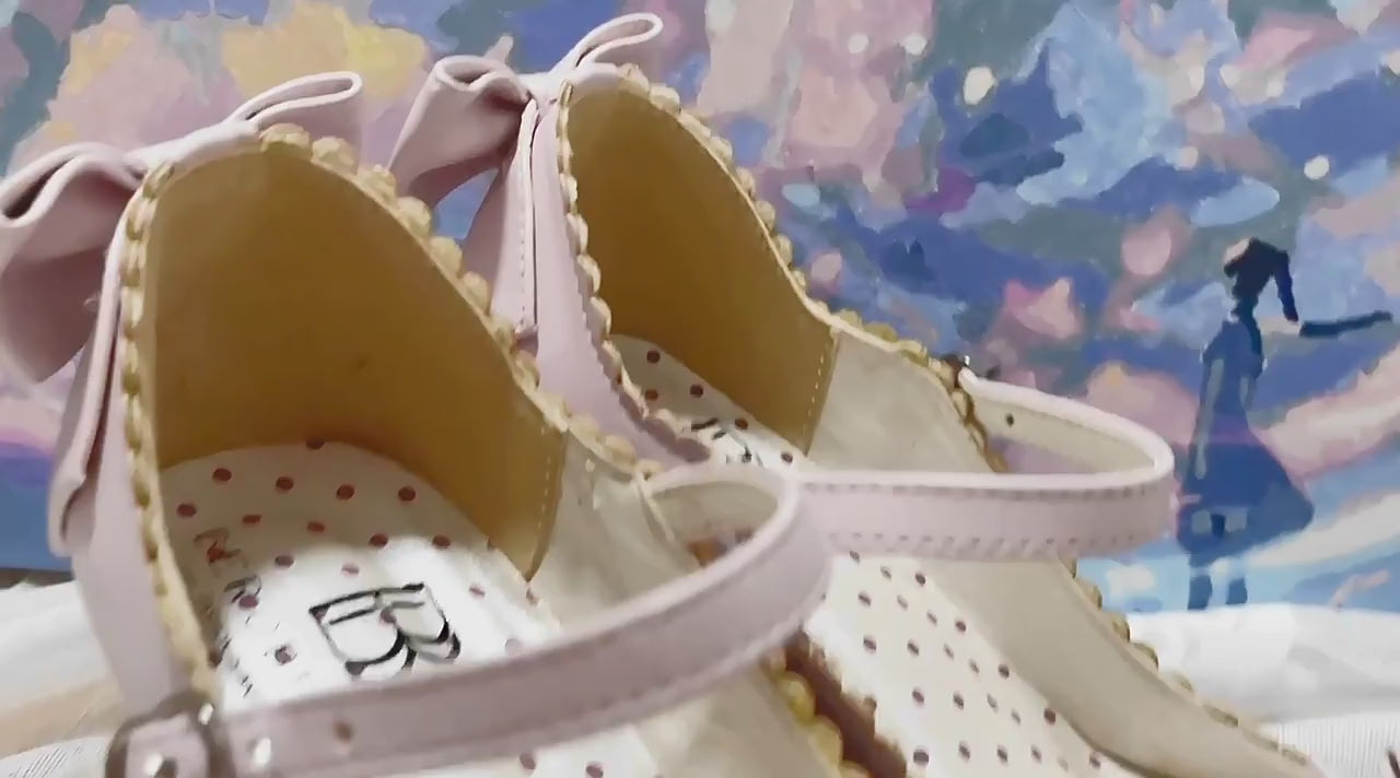 Sosic - Kawaii Lolita Round Toe Shoes