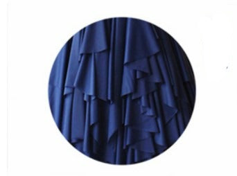 SenTaro - Little Pudding - Long Puff Sleeve Lolita Blouse One Size navy blue (in stock)