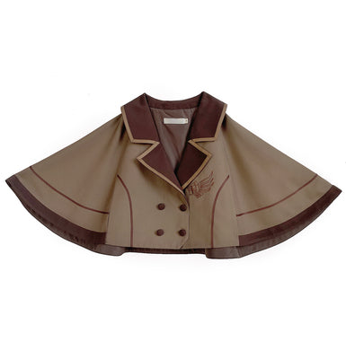 With PUJI - A lazy Trial - Classic Elegant Lolita OP Set S cloak only (One Size choose M)