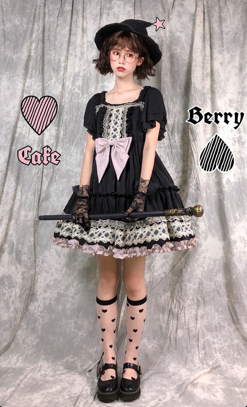 (Buyforme)Eye of White Crow~Dairy Lolita Dress Hot Girl JSK