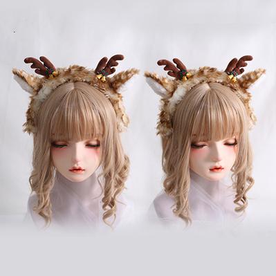 Xiaogui~Sweet Lolita Christmas Ear Bell Kawaii KC   