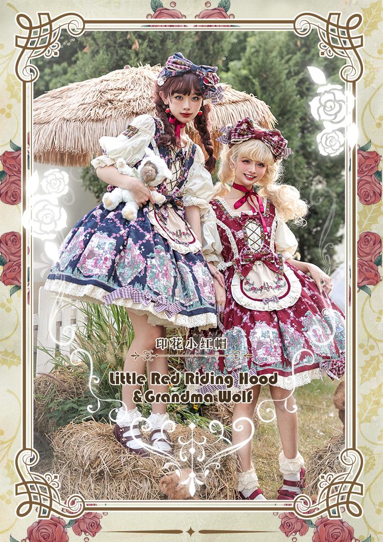 Classical Puppets~Classical Doll~Kawaii Lolita Casual Dress   