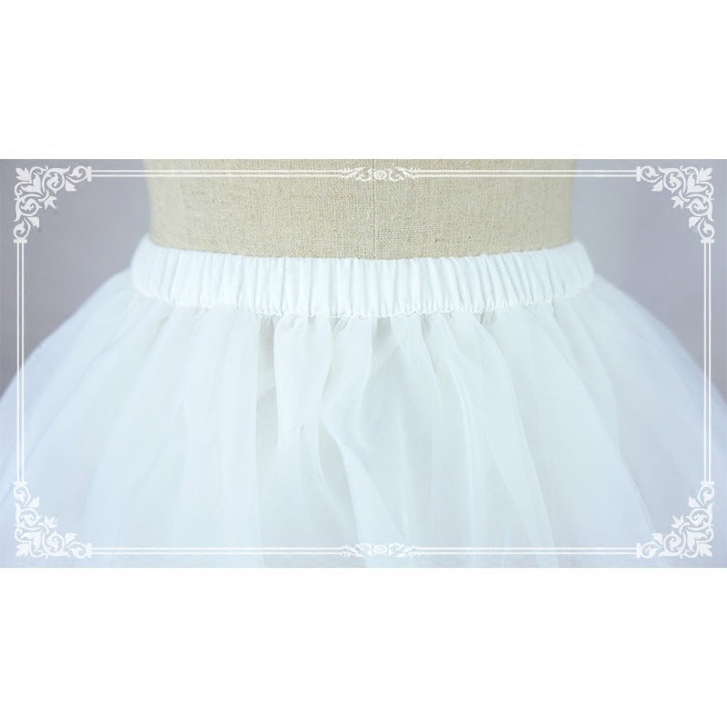Eieyomi-43cm A-line Underskirt Daily Wear Petticoat   