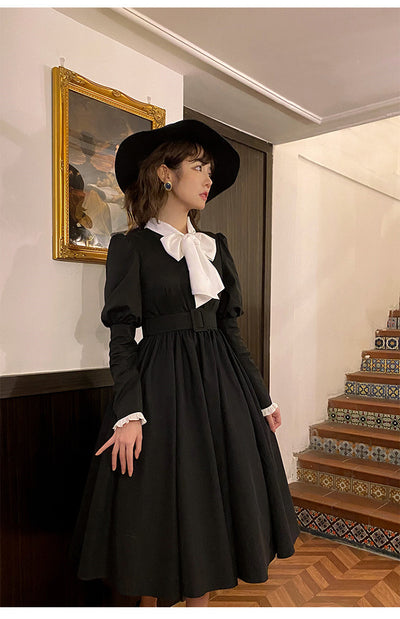 Beleganty~Miss Winter~ Retro Elegant Lolita OP Dress   