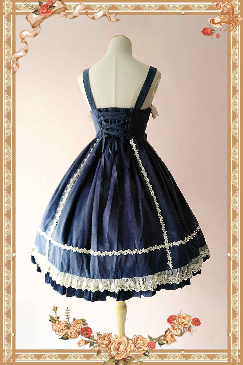 Infanta~Honey Sugar~Pure Velvet Lolita JSK Dress   