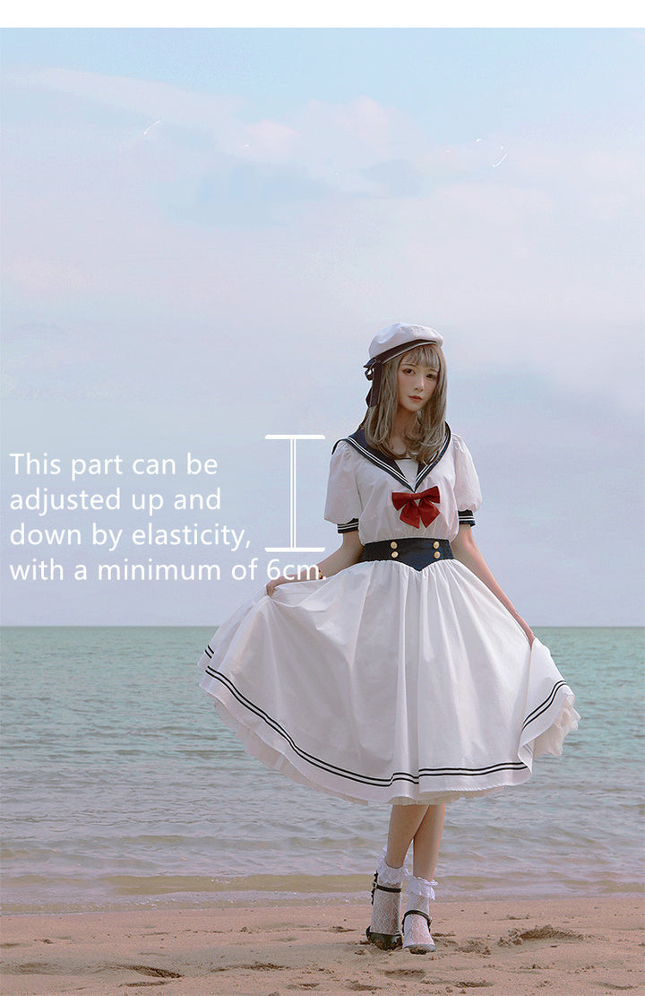 Beleganty~Sea and Wind~Retro Sailor Lolita OP Dress Version 1.0   