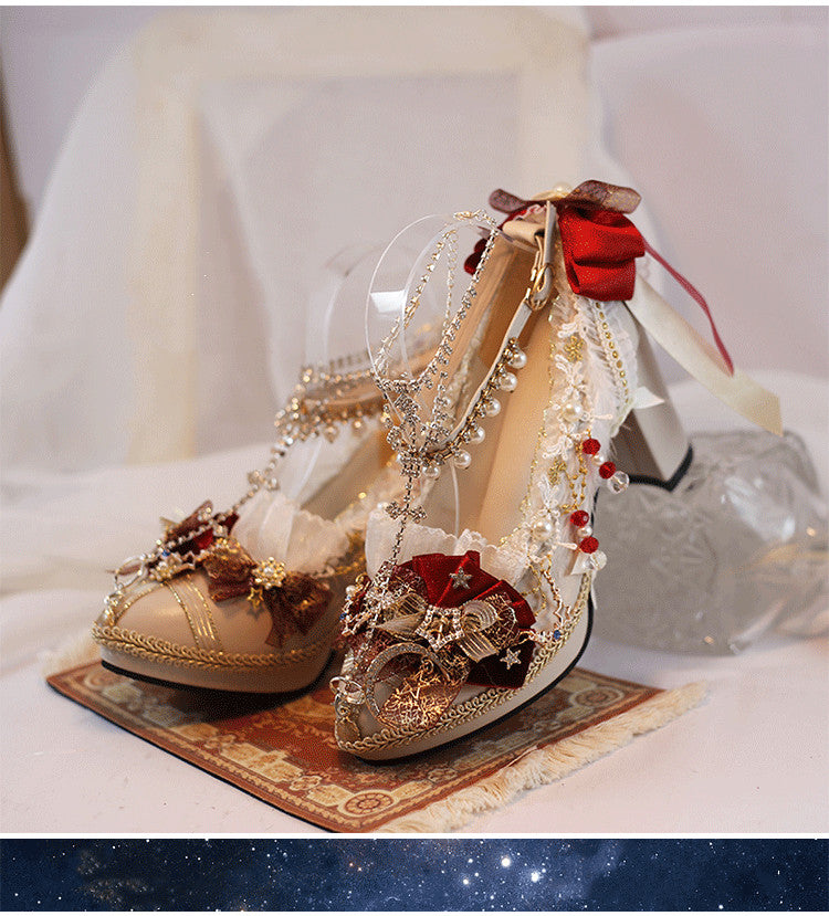 Hexagram~Constellation ~Classic High Heels Lolita Shoes