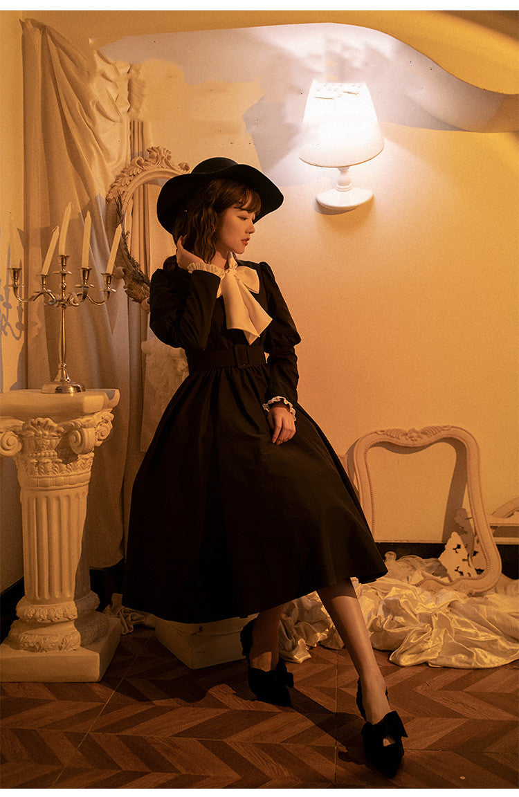 Beleganty~Miss Winter~ Retro Elegant Lolita OP Dress   
