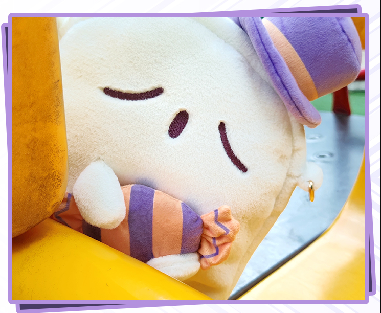 DRDR - Kawaii Lolita Ghost White Plush Bag