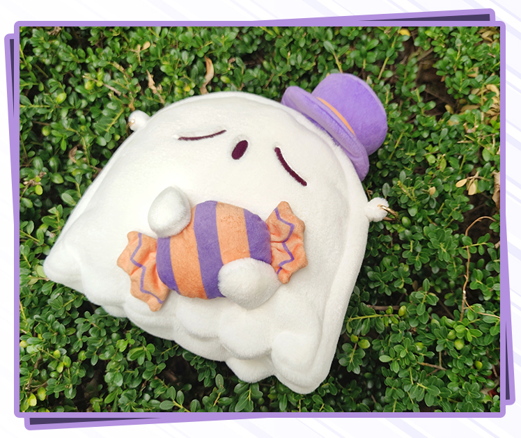 (Buy for me) DRDR~Lovely Ghost White Lolita Plush Bag   